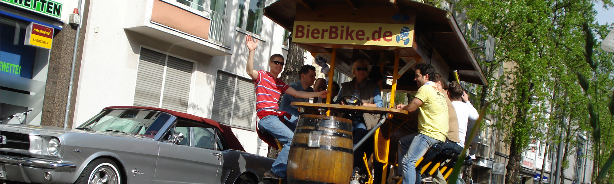 Das BierBike in Regensburg mieten